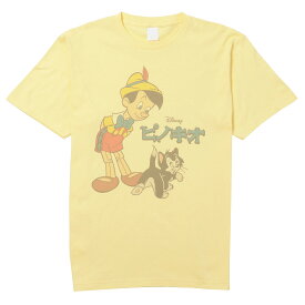 8月中旬頃から発送開始★[公式] Disney ディズニー NOSTALGICA 100シリーズ ピノキオ Tシャツ Lサイズ DS4078N スモール・プラネット