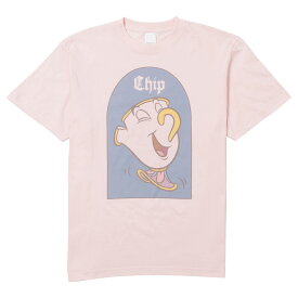 [公式] Disney ディズニー NOSTALGICA 100シリーズ 美女と野獣 チップ Tシャツ Lサイズ DS4113N スモール・プラネット