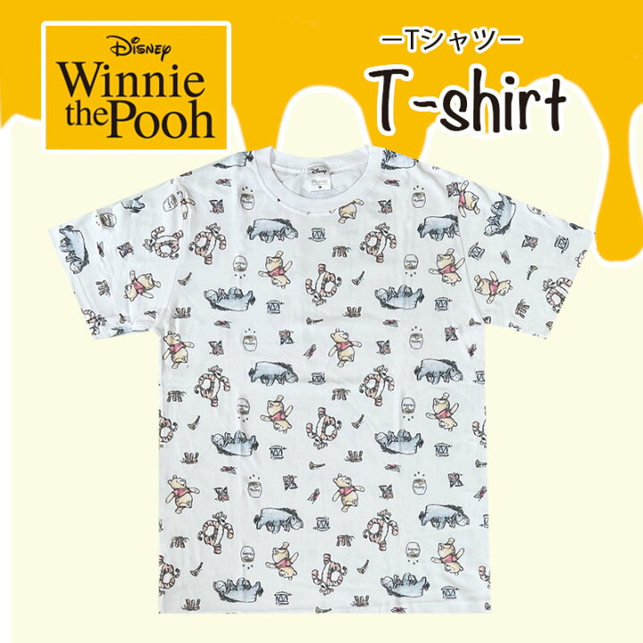 楽天市場】[公式] Disney ディズニー くまのプーさん パターン Tシャツ 