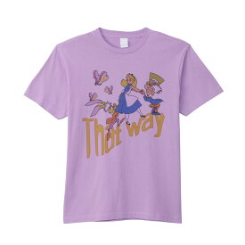 【夏ディズニー★期間中ポイント2倍！】[公式] Disney ディズニー ふしぎの国のアリス 一緒に Tシャツ Lサイズ DS5899 スモール・プラネット 可愛い おしゃれ アリス マッドハッター 3月うさぎ バタつきパンチョウ