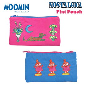 【ポイント10倍★10/4-10/9お買い物マラソン】[公式] MOOMIN NOSTALGICA ムーミン ノスタルジカ リトルミイ 刺繍ロングポーチ MM3312N_MM3313N スモール・プラネット