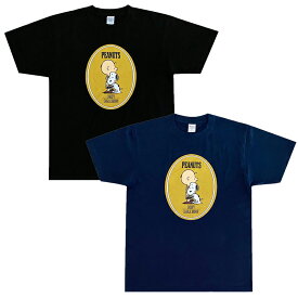 [公式] PEANUTS ピーナッツ ハグ ブラック ネイビー Tシャツ トップス ML SN1210N_SN1213N スモール・プラネット