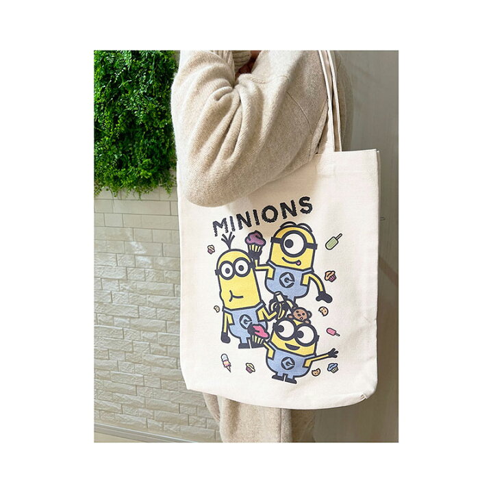 楽天市場】[公式] MINIONS ミニオンズ 図鑑 スイーツ トートバッグ  