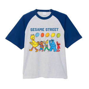 [] SESAME STREET ZT~Xg[g D AJgTVc SE1142EM_SE1143EM X[Evlbg American Retro T-shirt g G rbOo[h NbL[X^[ o[g A[j[