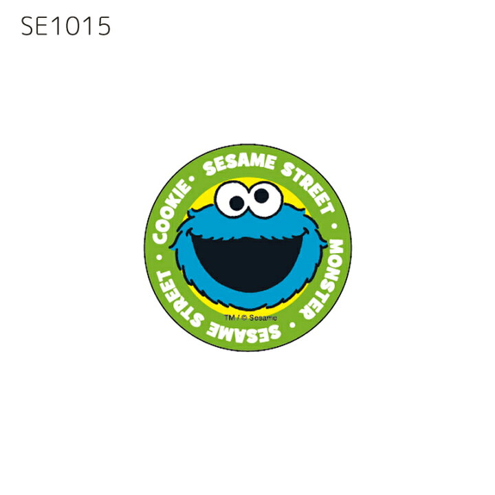 楽天市場 Sesame Street セサミストリート クッキーモンスター エルモ コミック キャラクターステッカー Se1012 Se1017 スモール プラネット Kiitos 楽天市場店