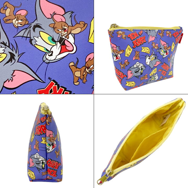 楽天市場 Tom And Jerry トムとジェリー Yummy Time フード フレンド チーズ コスメポーチ Wb1154 Wb1157 スモール プラネット Kiitos 楽天市場店