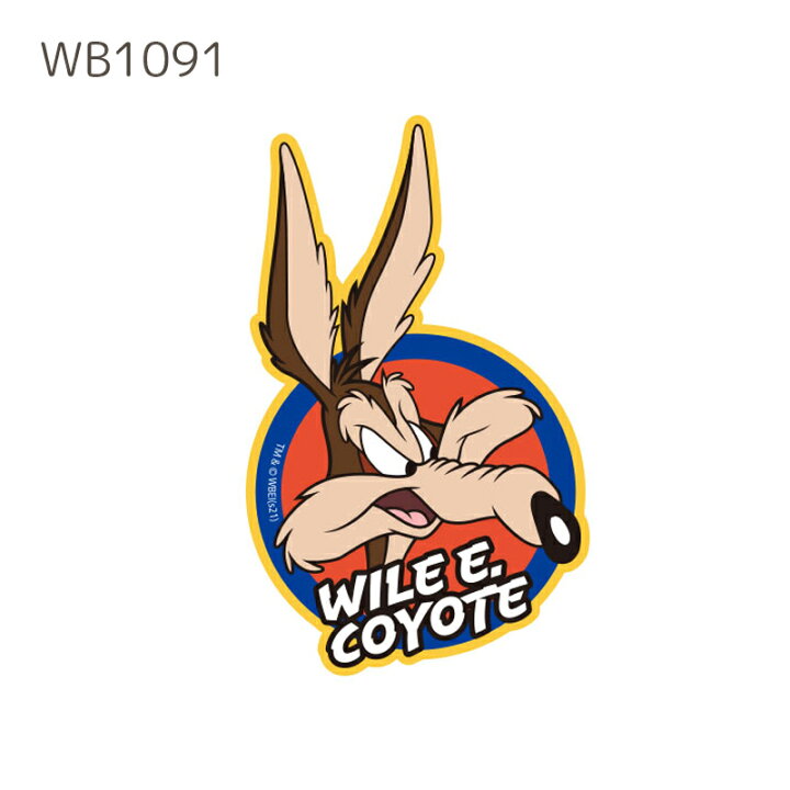 楽天市場 Looney Tunes ルーニー テューンズ ｒランナー ｗコヨーテ ロード ランナー ワイリー コヨーテ キャラクターステッカー Wb10 Wb1091 スモール プラネット Kiitos 楽天市場店