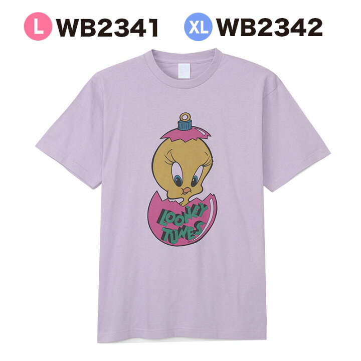 楽天市場】[公式] ルーニー・テューンズ テレビ たまご TV Tシャツ L 