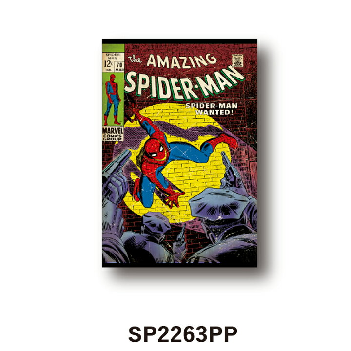楽天市場】[公式] MARVEL マーベル スパイダーマン コミックカバー 