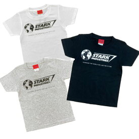 [公式] MARVEL マーベル スターク・インダストリーズ キッズTシャツ 110サイズ 130サイズ ホワイト グレー ブラック アイアンマン [MARVEL STORE] SP1866PP_SP1870PP スモール・プラネット