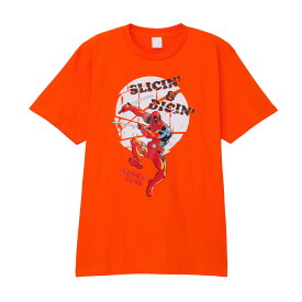 [公式] MARVEL マーベル デッドプール／SINCE1991 Tシャツ SP2869PPトップス スモール・プラネット オレンジ DEADPOOL