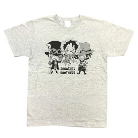 [公式] ONEPIECE ワンピース 盃兄弟 グレーTシャツ トップス TEOP1237_TEOP1266 スモール・プラネット