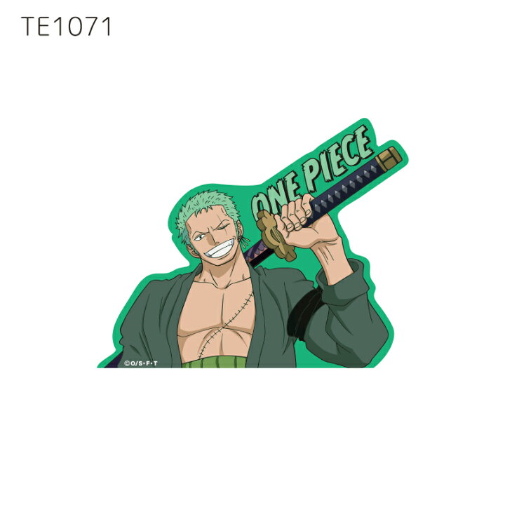 楽天市場 One Piece ワンピース 麦わらの一味 ルフィ ゾロ ロー サボ チョッパー ルフィ ゾロ キャラクターステッカー Te1069 Te1075 スモール プラネット Kiitos 楽天市場店