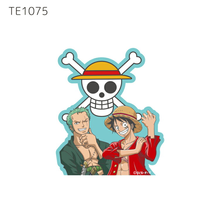 楽天市場 One Piece ワンピース 麦わらの一味 ルフィ ゾロ ロー サボ チョッパー ルフィ ゾロ キャラクターステッカー Te1069 Te1075 スモール プラネット Kiitos 楽天市場店