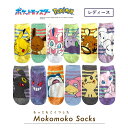 [公式] ポケットモンスター ピカチュウ イーブイ ニンフィア ヌメラ デデンネ ワッカネズミ ブラッキー ゲンガー カビゴン ヤドン ミミッキュ ミュウ ボーダー キャラクターソックス キャラックス 靴下 23〜25cm PM1678J_PM1689J スモール・プラネット