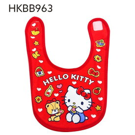 [公式] Sanrio サンリオキャラクターズ ハローキティ クッキー ベビービブ HKBB963 出産祝い ギフト 赤ちゃん スモール・プラネット