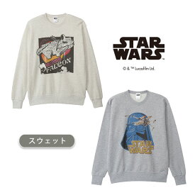 12/4〜11★スーパーセール [公式] STAR WARS スター・ウォーズ ファルコン ダース・ベイダー スウェット Lサイズ SW2097_SW2098 スモール・プラネット FALCON Darth Vader