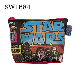 [公式] STAR WARS スター・ウォーズ スターウォーズ 舟型 ポーチ コミック ピンク グリーン ブルーSW1684_SW1686 スモール・プラネット