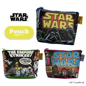 12/4〜11★スーパーセール [公式] STAR WARS スター・ウォーズ スターウォーズ 舟型 ポーチ コミック ピンク グリーン ブルーSW1684_SW1686 スモール・プラネット