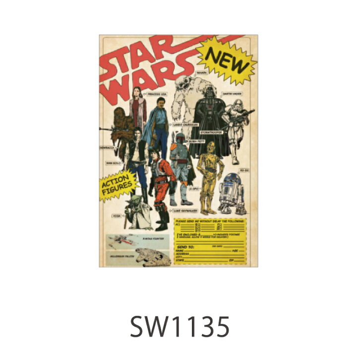 楽天市場】[公式] STAR WARS スター・ウォーズ ヴィンテージ ポスター 