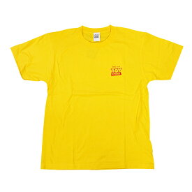 [公式] Disney ディズニー トイ・ストーリー PIZZA PLANET TRUCK プレート Tシャツ トップス イエロー 黄色 スモール・プラネット
