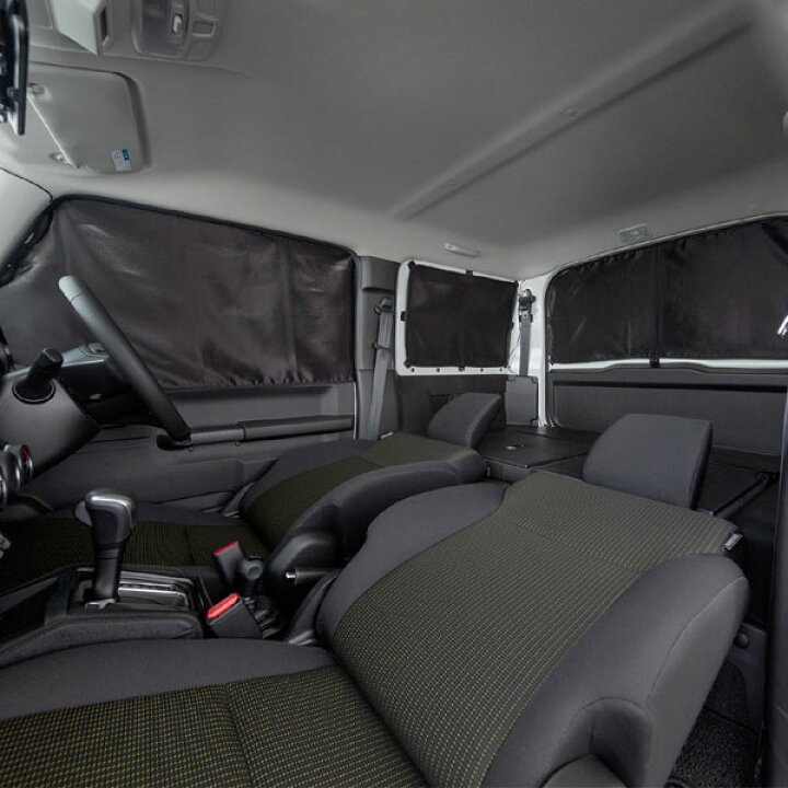 楽天市場 スズキ ジムニー Jb64w Jb74w 専用 車中泊カーテン 1台分セット マグネットタイプ Sp Shop