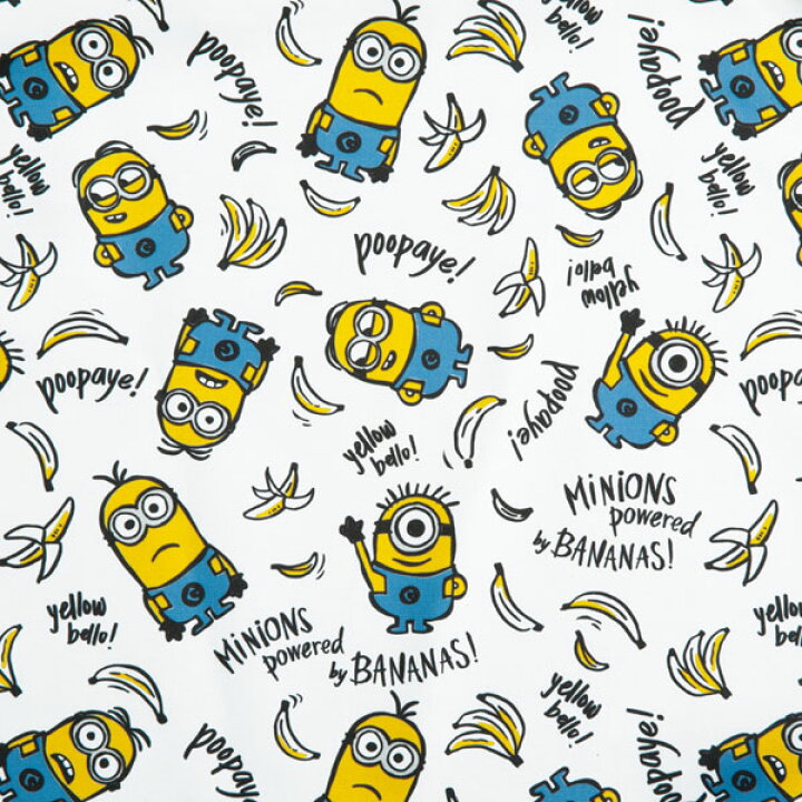楽天市場 Minions ハンドルカバー ミニオンパターン Sサイズ 36 5 37 9cm ホワイト Sp Shop