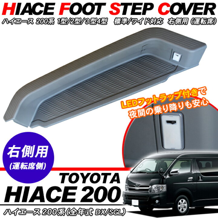 楽天市場】ハイエース 200系 レジアスエース 1型/2型/3型前期/3型後期 