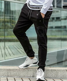 1PIU1UGUALE3 RELAX ウノピゥウノウグァーレトレ リラックス ラインストーン サークルロゴ ロングパンツ メンズ おしゃれ かっこいい ブランド ウェア ウノピュウ ウノピュー ウノピゥ 1piu1