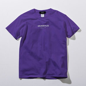 1PIU1UGUALE3RELAX(ウノピゥウノウグァーレトレ)フロントロゴプリントTシャツ(ホワイト/ピンク/チャコール/ブラック/ロイヤルブルー/ライトブルー/パープル/ダークグリーン)