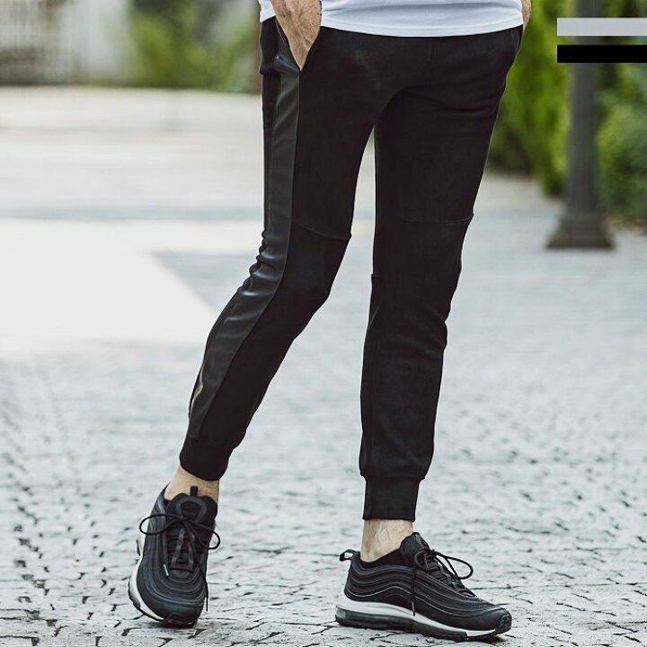 楽天市場 Akm Contemporary エイケイエムコンテンポラリー ヴィーガンレザースウェードパンツ ズボン ボトムス メンズ かっこいい おしゃれ ブランド Spaccio