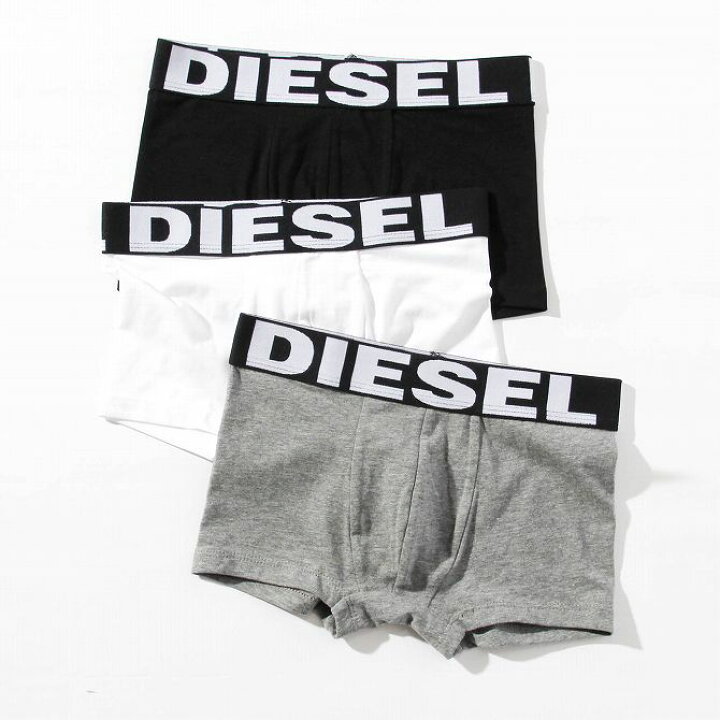 楽天市場】DIESEL ディーゼル 下着 ボクサーパンツ 3点セット アンダー  