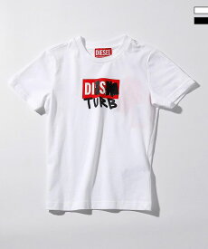 DIESEL ディーゼル ブランドロゴ半袖Tシャツカットソー 男の子 女の子 子供服 こども服 キッズ おしゃれ かっこいい かわいい ブランド【正規輸入品】