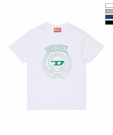DIESEL ディーゼル Kids & Junior ブランドロゴ半袖Tシャツカットソー 男の子 女の子 子供服 こども服 キッズ おしゃれ かっこいい かわいい ブランド