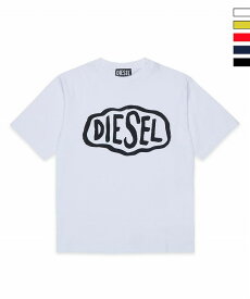 DIESEL ディーゼル ブランドロゴ半袖Tシャツカットソー　男の子 女の子 子供服 こども服 キッズ おしゃれ かっこいい かわいい ブランド