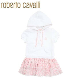 Roberto Cavalli ロベルト カヴァリ レオパード 切り替えデザイン ワンピース 子供服 こども服 キッズ ブランド【在庫限り】