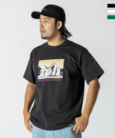 inhabitant インハビタント Inhabitant house T-shirts ロゴアレンジTシャツ サーフィン レジャー スケートボード メンズ おしゃれ かっこいい ブランド