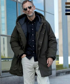 JH junhashimoto ジェイエイチ ジュンハシモト インサレーション パディング 軽量 ジャケット コート メンズ アウター 防寒 暖かい 保湿 中綿 ダブルファスナー おしゃれ かっこいい ブランド