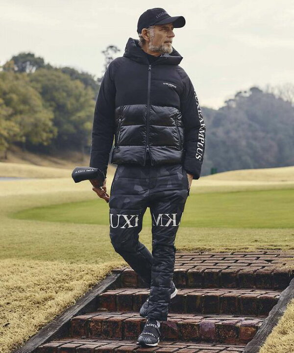 楽天市場】LUXEAKMPLUS リュクスエイケイエムプラス ゴルフ 中綿ロゴ  