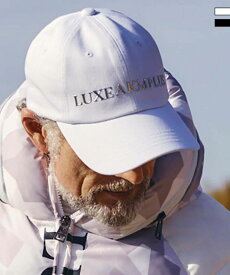 LUXEAKMPLUS リュクスエイケイエムプラス ゴルフ メタルロゴキャップ 帽子 メンズ おしゃれ かっこいい ブランド ゴルフウェア スポーツウェア GOLF