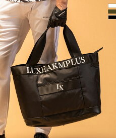 LUXEAKMPLUS リュクスエイケイエムプラス ゴルフ ワイドバッグ メンズ おしゃれ かっこいい ブランド ゴルフウェア スポーツウェア GOLF　