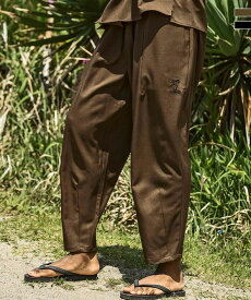 MARK GONZALES ARTWORK COLLECTION マーク ゴンザレス パームツリー刺繍ワイドパンツ セットアップ対応 メンズ おしゃれ かっこいい ブランド