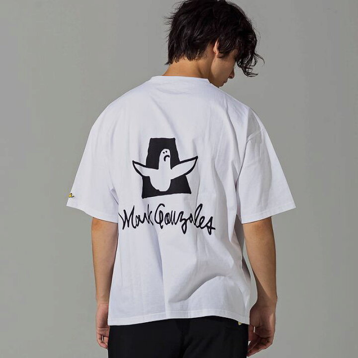 楽天市場 Mark Gonzales マーク ゴンザレス バック プリント Tシャツ メンズ 半袖 カットソー かっこいい おしゃれ ブランド Spaccio