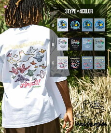 MARK GONZALES ARTWORK COLLECTION マーク ゴンザレス バックプリント半袖Tシャツ 3type 4colors メンズ おしゃれ かっこいい ブランド