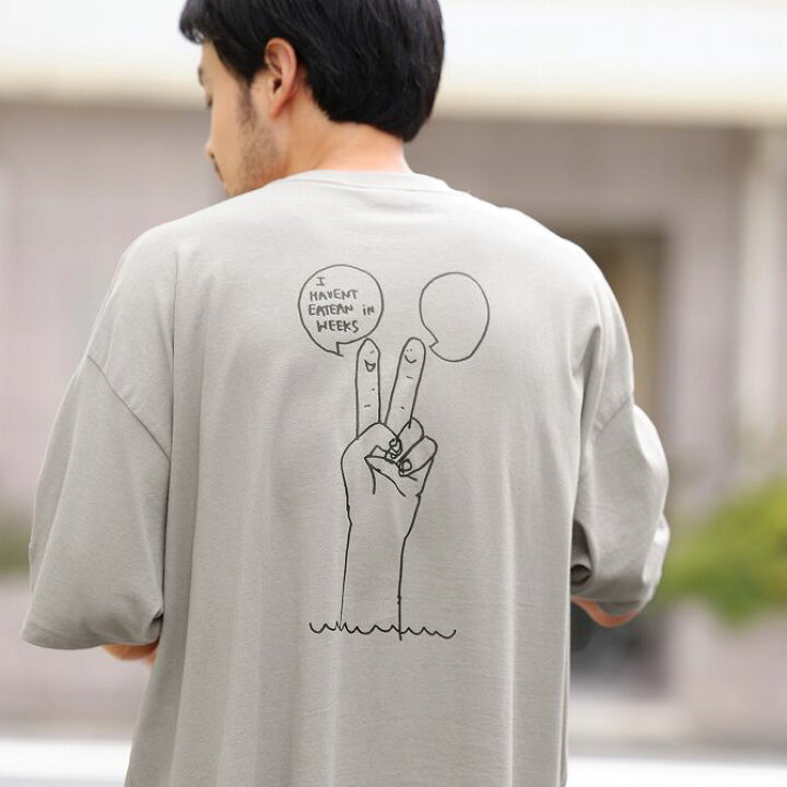 楽天市場 Mark Gonzales マーク ゴンザレス ピースマークバックプリントtシャツ 半袖 カットソー メンズ ストリート かっこいい おしゃれ ブランド Shiffon