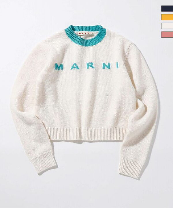 楽天市場】MARNI マルニ Kids & Junior ブランドロゴ 長袖 ニット  
