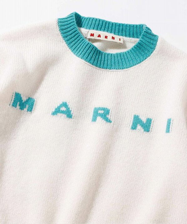 楽天市場】MARNI マルニ Kids & Junior ブランドロゴ 長袖 ニット  