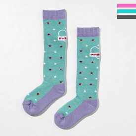 Phenix フェニックス Phenix Star Girl's Socks スターソックス 靴下 保温 ウィンター 女の子 子供服 こども服 キッズ おしゃれ かっこいい ブランド アウトドア レジャー スポーツウェア スキーウェア スノボウェア