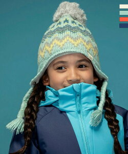 phenix tFjbNX Mix Border Junior Earflap Beanie ~bNX{[_[WjAC[tbvr[j[ qp jbgLbv XL[EFA jbgX ĕt LbY   u