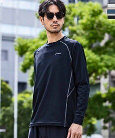 phenix OUTDOOR フェニックスアウトドア CREW NECK LONG SLEEVE T-SHIRTS クルーネック 長袖 Tシャツ 速乾 ストレッチ 快適 抗菌 防臭 カットソー メンズ おしゃれ かっこいい ブランド アウトドア レジャー スポーツウェア スキーウェア スノボウェア